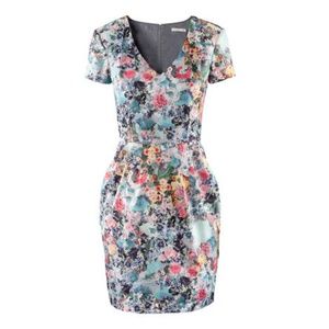 H&M V-Neck Floral Dress